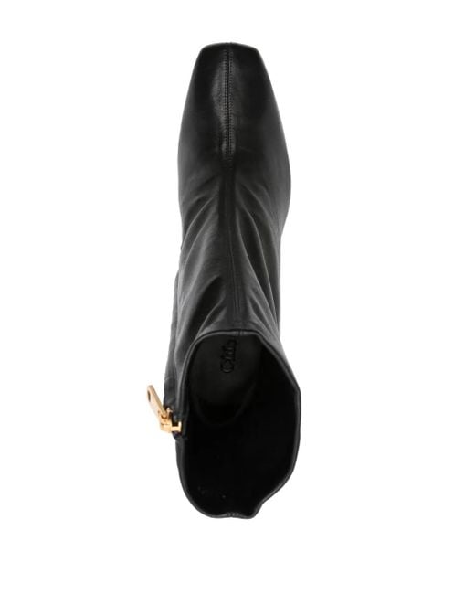 Chloé Black Schwarze Stiefeletten Für Frauen