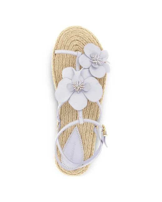 Zimmermann White Strappy Sandals