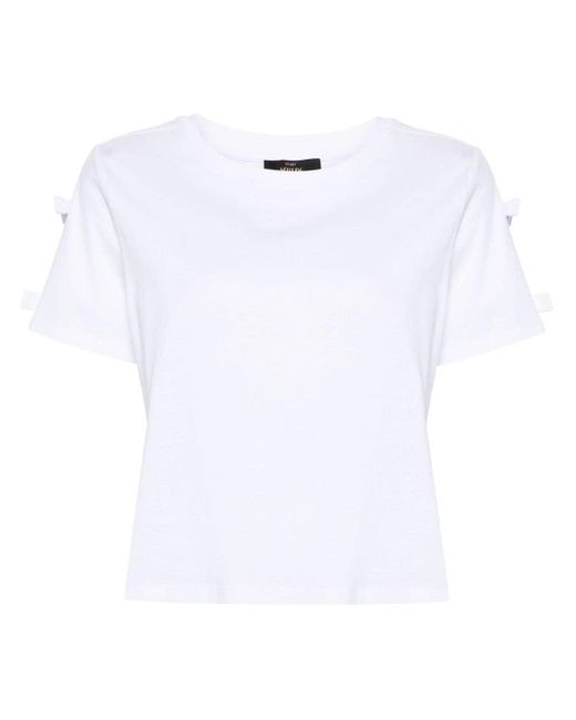 T-shirt Actitude di Twin Set in White