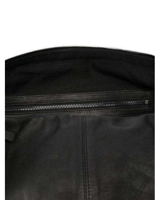 AUTENTICA 504 Black Leather Cross Body