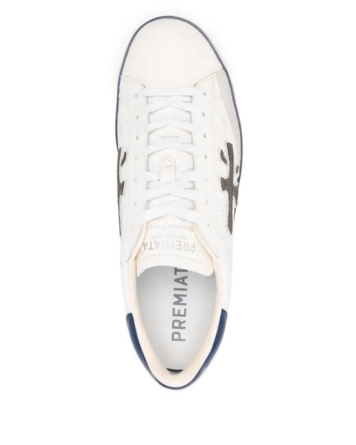 Baskets Steven Premiata pour homme en coloris White