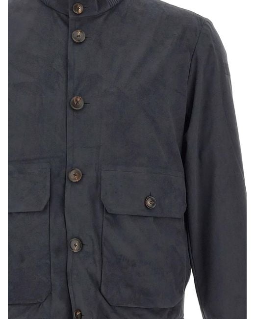 Rrd Blue Nabucco Val Jkt Buttoned Patch-Pocket Jacket for men