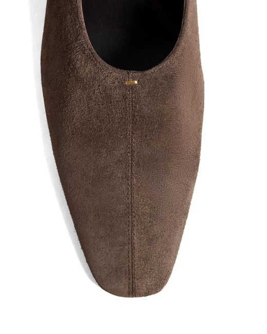 Khaite Brown Cecilia Pumps