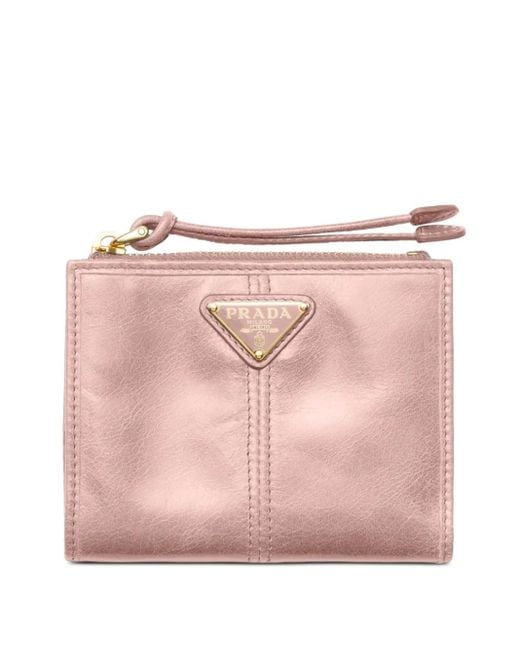 Portafoglio Piccolo di Prada in Pink