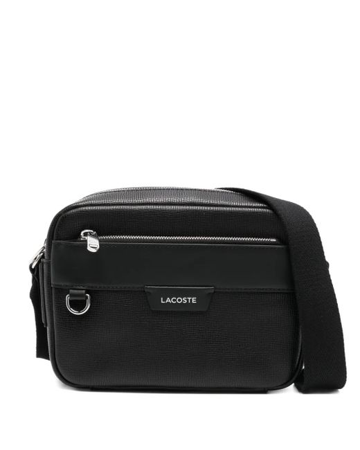 Lacoste Black Ossian Reporter Bag for men