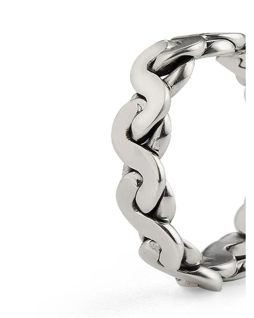 Emanuele Bicocchi Metallic Infinity Loop Ring