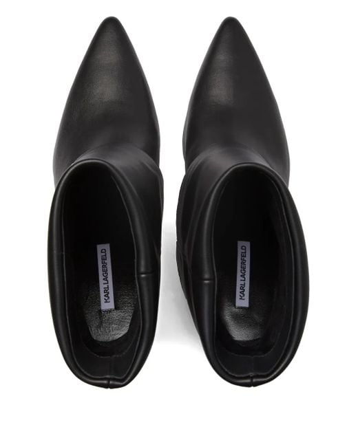 Karl Lagerfeld Debut Ii 100mm ブーツ Black