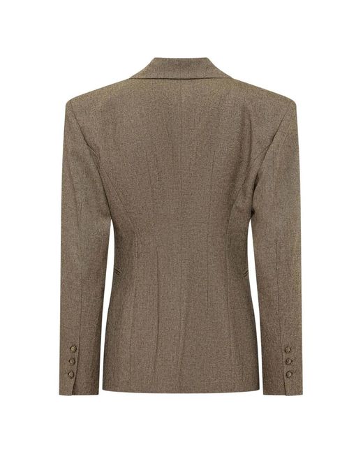 ANDAMANE Green Toni Structured Blazer