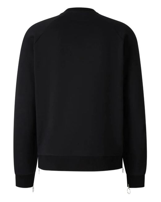 Setchu Black Crew-neck Sweatshirt for men