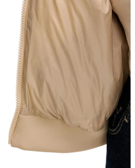 ARMANI EXCHANGE Blue Hooded Logo-Patch Jacket