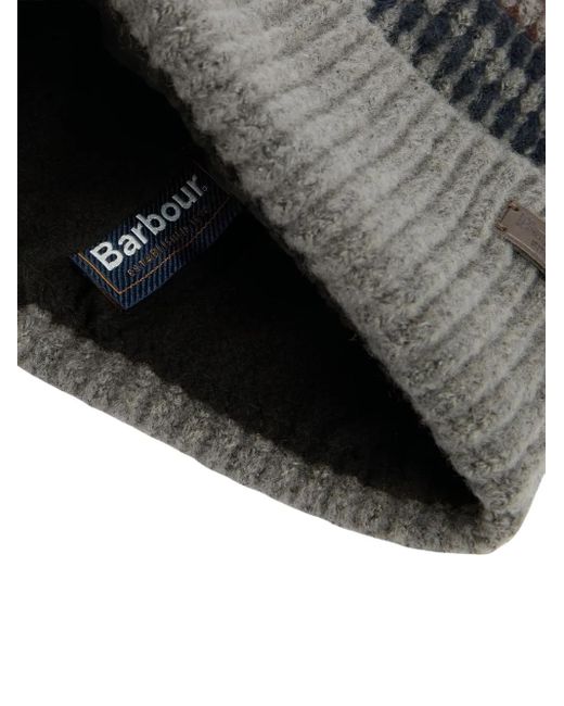 Set Sciarpa E Berretto di Barbour in Gray da Uomo