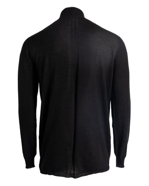 Rick Owens Blue Turtleneck Sweater for men
