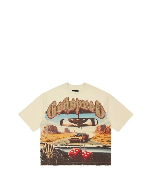 Godspeed White On The Run Ii Graphic-Print T-Shirt for men