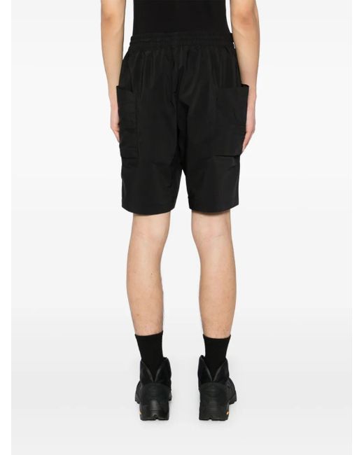 Spoonyard Black Solotex 3D Patch Pockets Shorts