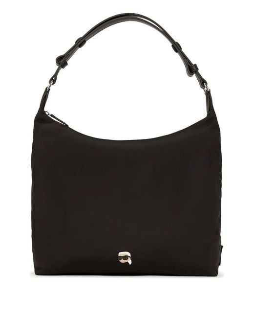 Karl Lagerfeld Ikon Pin ショルダーバッグ Black