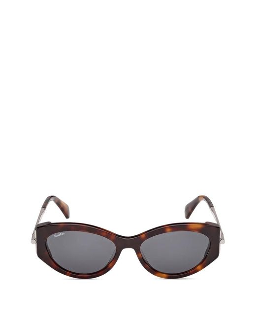 Max Mara Eyewear Multicolor Lunettes De Soleil À Monture Papillon