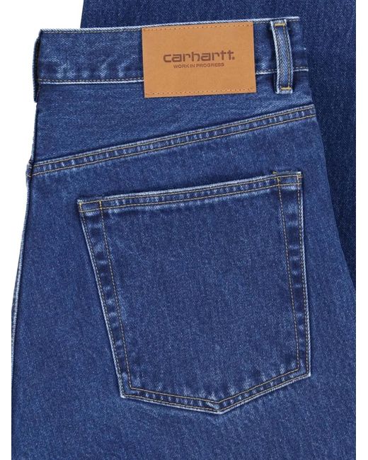 Carhartt Blue Payson Straight-Leg Jeans for men