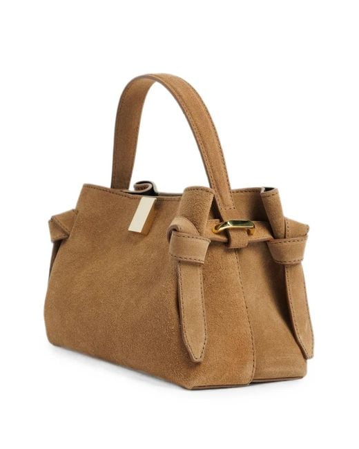 Yuzefi Brown Gyoza Shoulder Bag