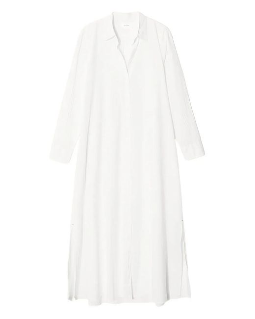 Xirena White Boden Shirt Maxi Dress