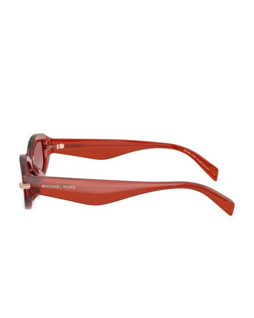 Michael Kors Pink Oval-Frame Sunglasses