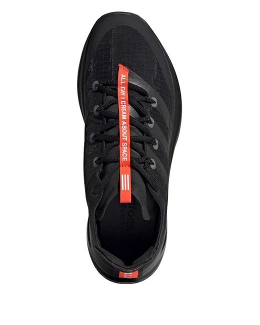 Adidas Black Fluidflash /Solar" Sneakers