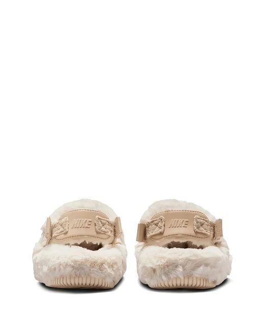 Nike White Calm Mules