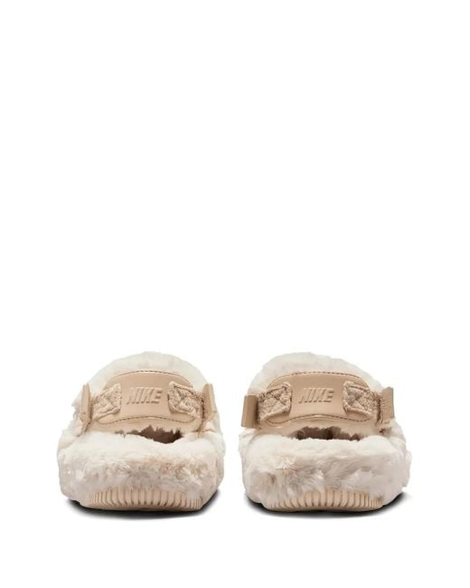 Nike White Calm Mules