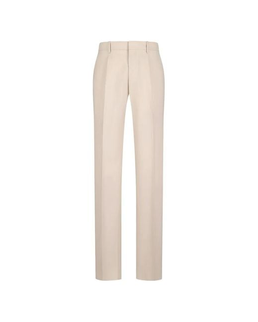 Lardini White Pocket Trousers for men