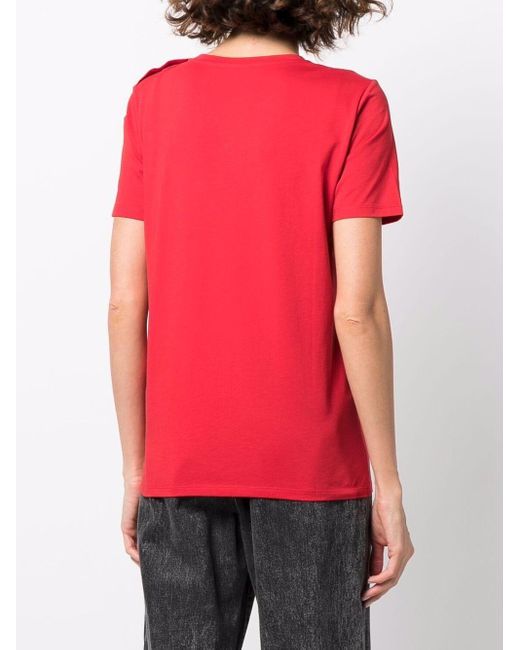 Farfetch Damen Kleidung Tops & Shirts Shirts Kurze Ärmel Slim-fit T-shirt 