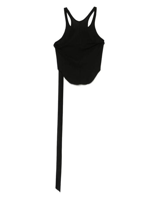 Rick Owens Black Drkshdw Basic Tank Cropped