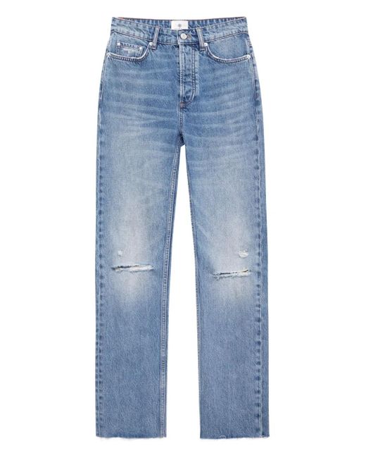 Vaqueros Bruno deshilachados Anine Bing de color Blue