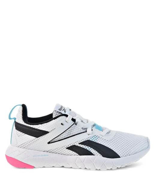 Reebok White Mega Flexagon Sneakers