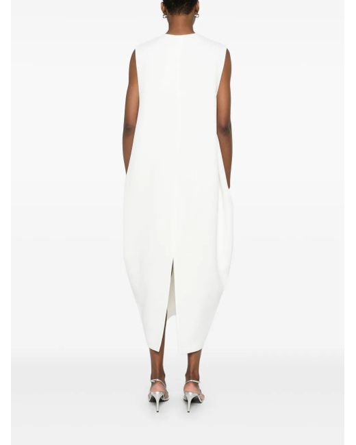 Khaite White Blanche Dress