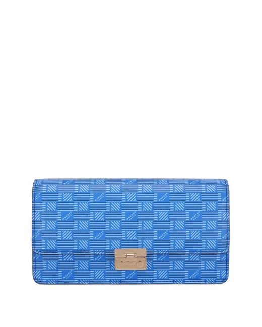 Moreau Gigi モノグラム ショルダーバッグ Blue