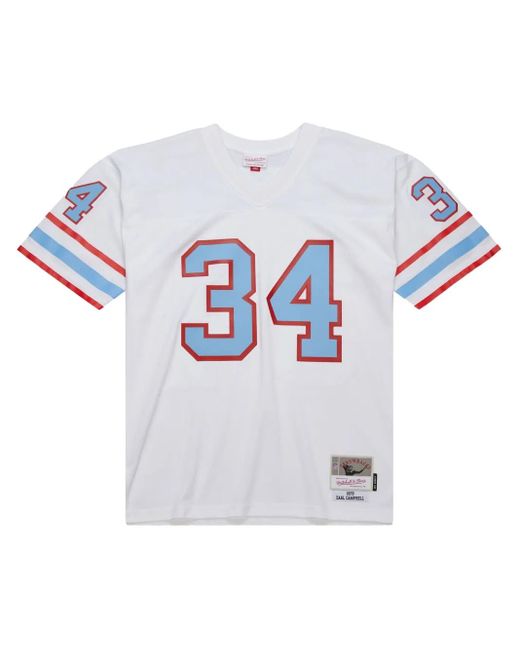 メンズ Mitchell & Ness Nfl "oilers 1979 Earl Campbell" ジャージ White