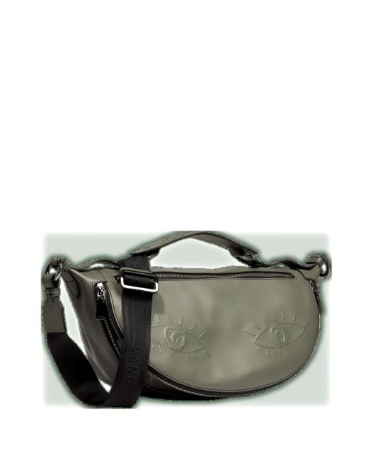 Lancel Green Mittelgroße Origami Umhängetasche