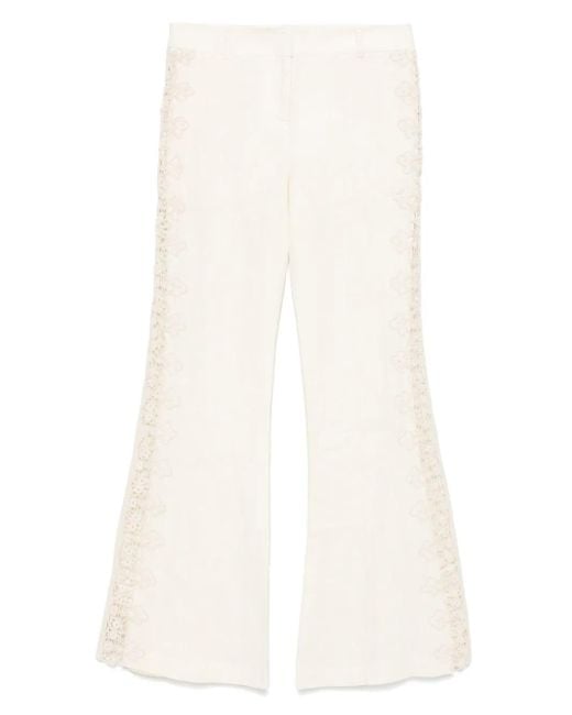 Pantaloni Illuminate di Zimmermann in White