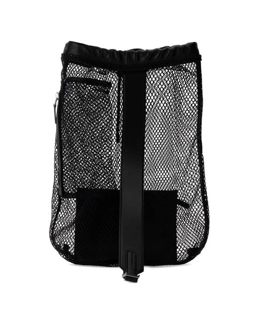 Tom Ford Black Perforated Backpack for men