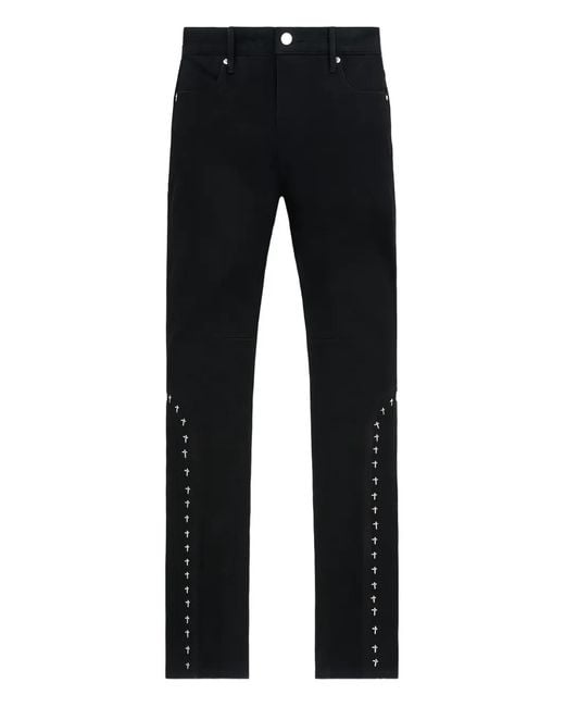 RTA Black Enzo Jeans for men