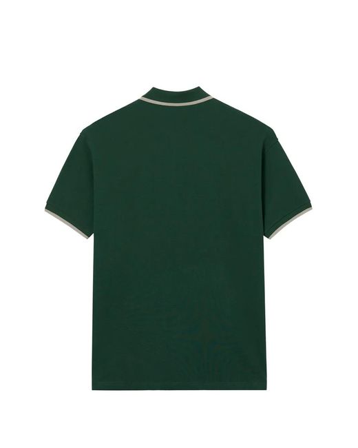 Chocoolate Green Polo À Patch Logo for men