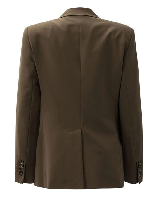 Semler Green Buttoned Blazer