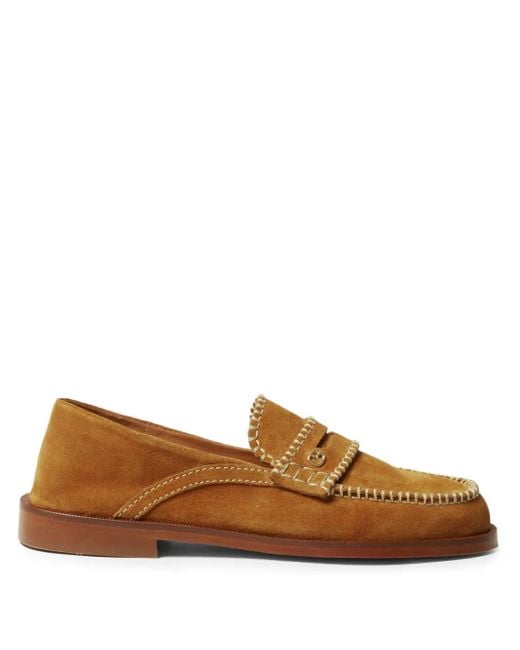 Claudie Pierlot スエード ローファー Brown