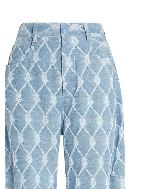 Genny Blue Pattern Jeans
