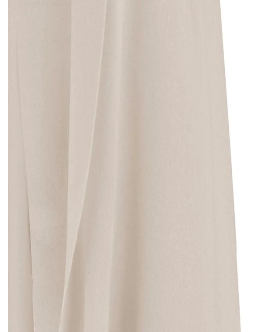 Sa Su Phi White Open-Front Vest