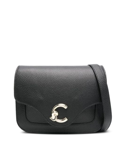 Coccinelle C-me レザーショルダーバッグ S Black