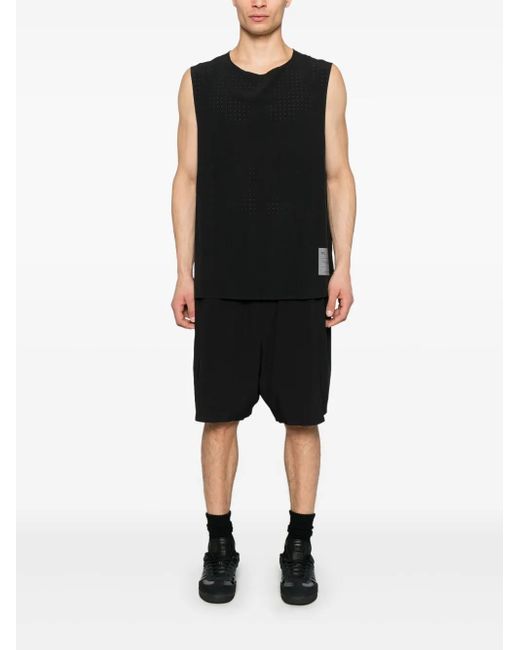 Y-3 Black Running Top for men