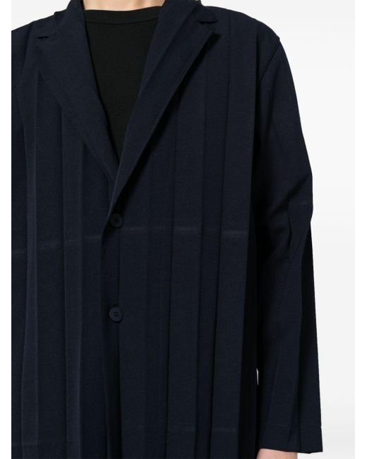 Homme Plissé Issey Miyake Blue Outerwear for men