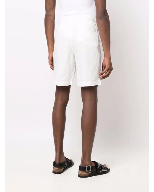 Orlebar Brown White Drawstring Chino Shorts for men