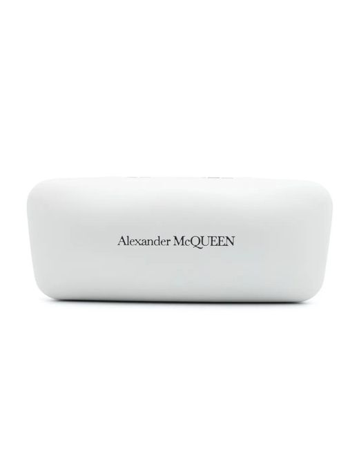 McQueen Brown Round-Frame Sunglasses