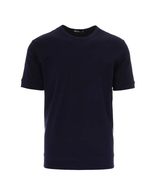 Paolo Pecora Blue Short-Sleeve T-Shirt for men
